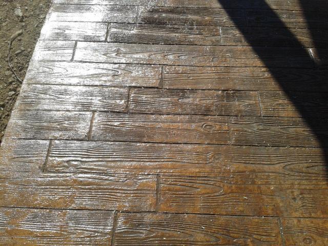 suelos de pavimento de hormigón impreso