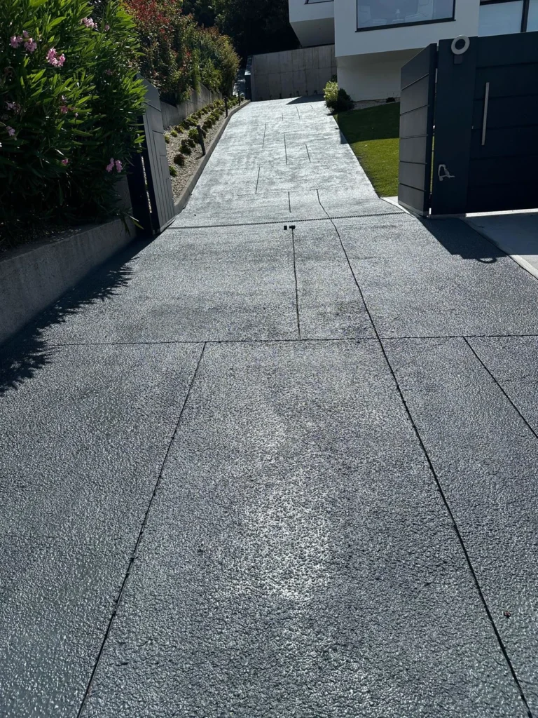 Resina Epoxi con agregados